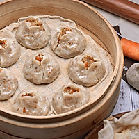 咸蛋黄烧麦 饺子皮就能做的做法图解28