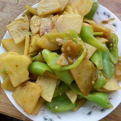 香辣尖椒土豆片