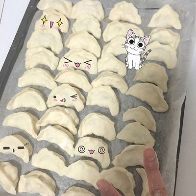素食看过来！黄瓜海米饺子(油条君友情客串)