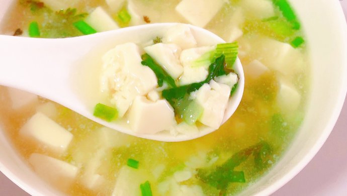 清淡豆腐汤
