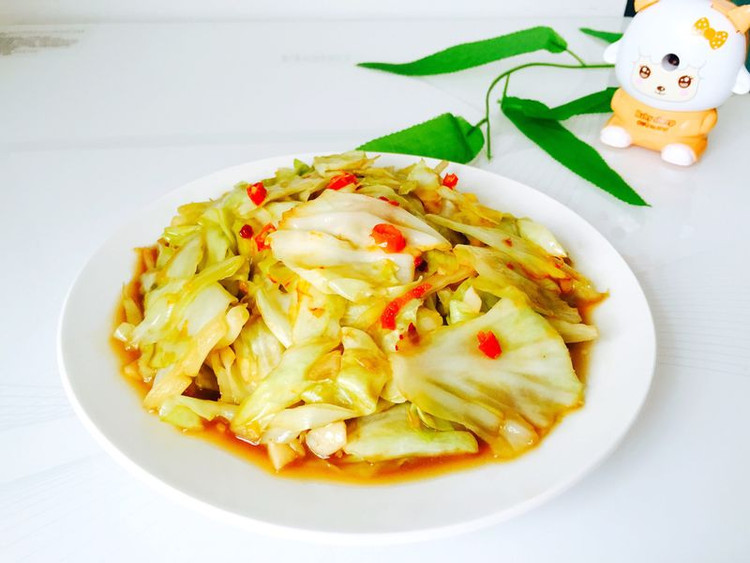 酸辣手撕包菜的做法
