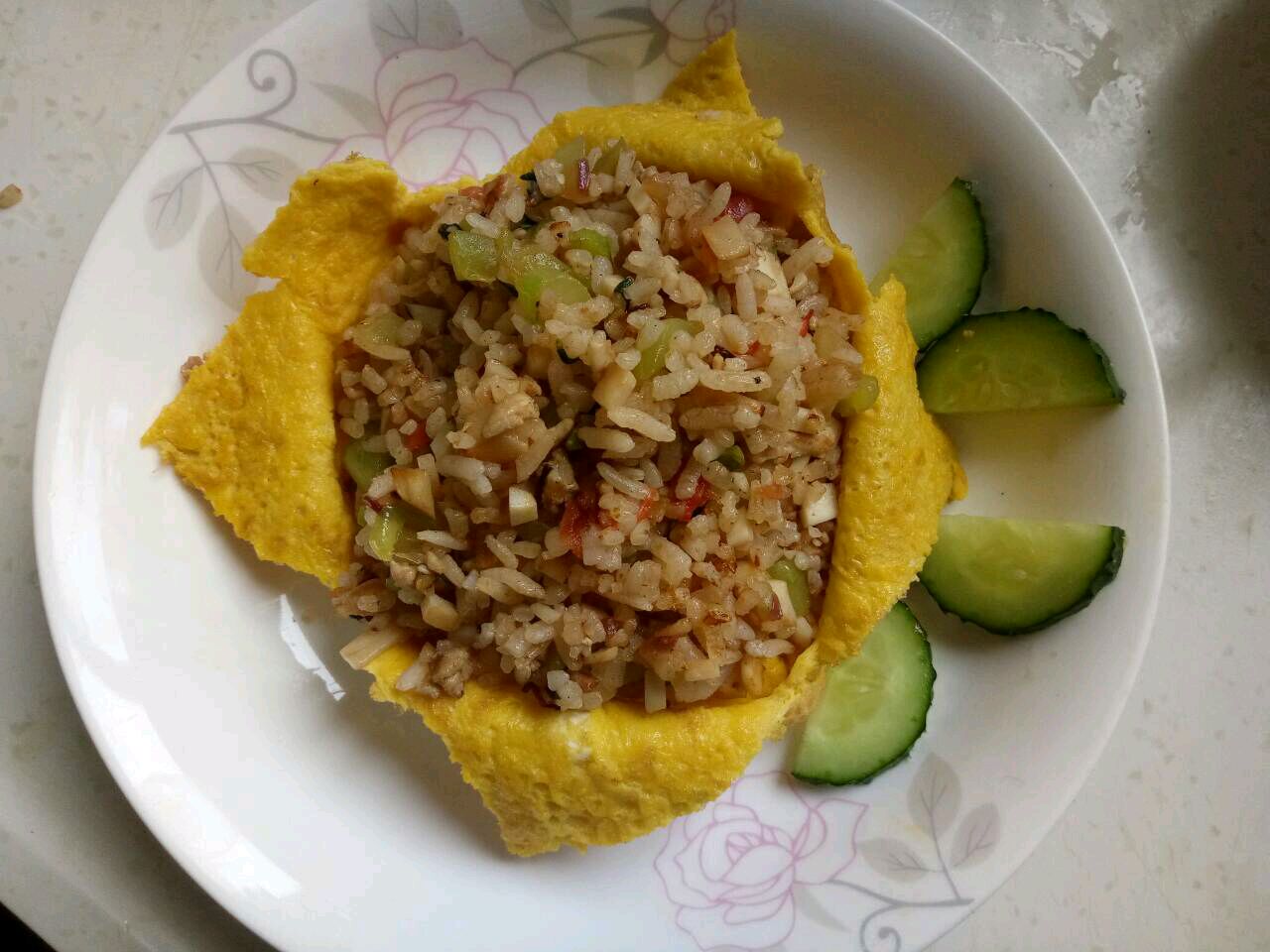 Rice with egg