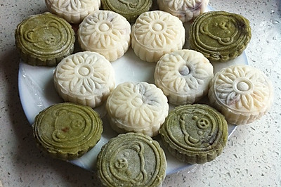 夏日之爱—彩色冰皮月饼
