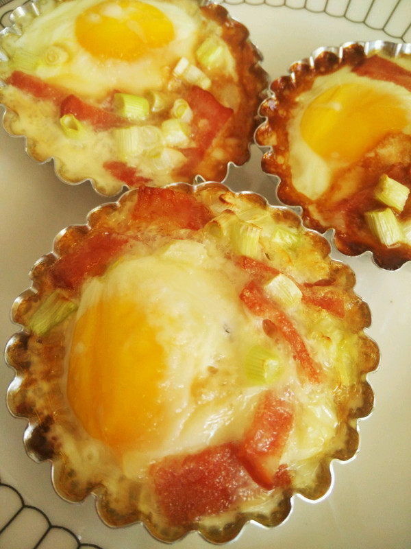 培根烤鸡蛋（超简单的美味）