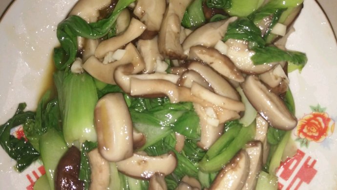 香菇青菜 美味营养又简单