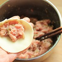 【首发】榨菜鲜肉锅贴--乌江榨菜    的做法图解4