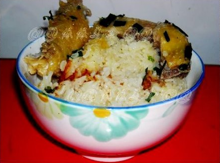 鸡肉焗饭