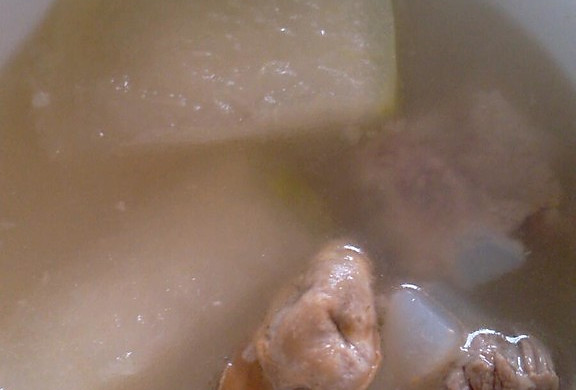 干蚝冬瓜排骨汤