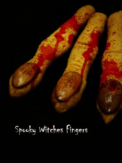 女巫手指饼干Spooky Witches Fingers