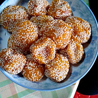 黄金香酥南瓜丸的做法图解8