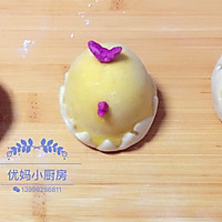 萌鸡奶黄包的做法图解15