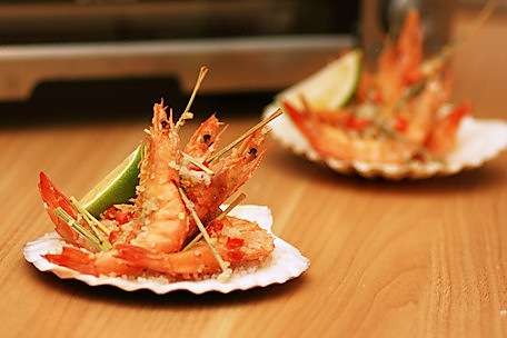 盐焗大虾，吃得就是原汁原味的做法