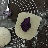 紫薯饼的做法图解4