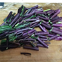 菜苔炒肉的做法图解3