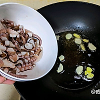 韩式甜辣酱炒八爪鱼的做法图解4