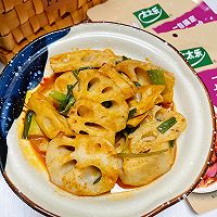 香辣焖莲藕块的做法图解10