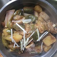 土豆炖茄子（肉皮微辣）的做法图解17