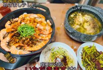 年夜饭：三汁焖锅/酸菜鱼/蒜苔炒腊肠/凉拌黄瓜金针菇的做法