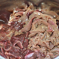 泡椒肝腰合炒的做法图解3