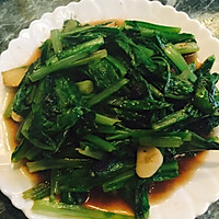 豆豉油麦菜的做法图解6