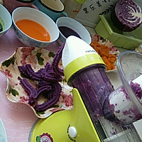 彩色面条的做法图解5