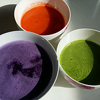 彩虹水饺的做法图解1