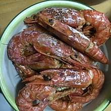蒜蓉炒红虾