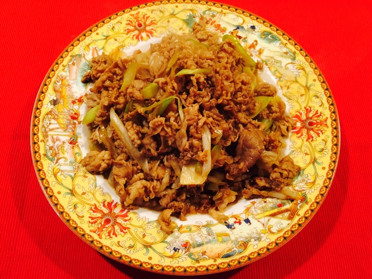 葱爆羊肉的做法图解6