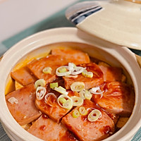 思密达午餐肉豆腐暖暖锅的做法图解7