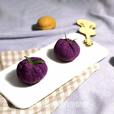 紫薯饭团