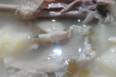 土豆炖鸡
