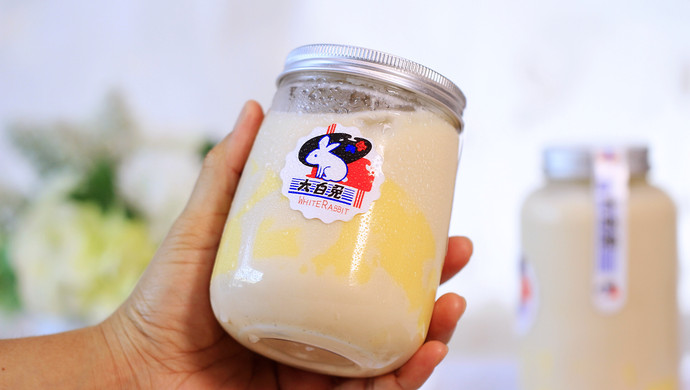 大白兔奶茶（附大白兔芒果布丁做法）