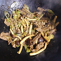 能量午餐-茶树菇炒牛肉的做法图解7
