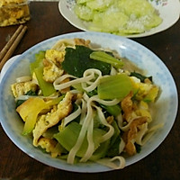 鸡蛋青菜面的做法图解9