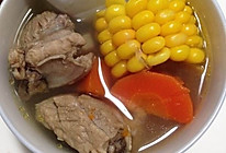 胡萝卜玉米排骨汤的做法