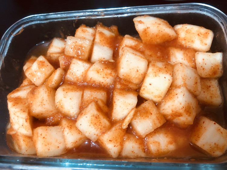 朝鲜族小菜——酸萝卜的做法