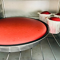 甜品爱好者必看｜网红版红丝绒车厘子蛋糕的做法图解11