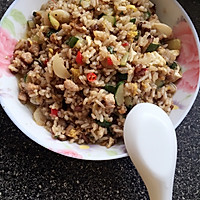 肉蛋炒饭（冰箱剩菜）的做法图解7