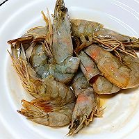 #金龙鱼橄调-橄想橄做#椒盐烤虾的做法图解4