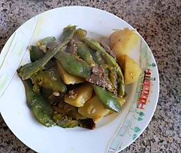 南瓜土豆炖肉的做法