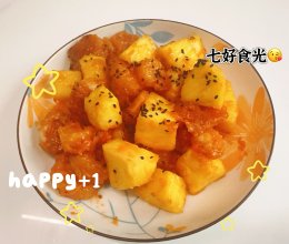酸酸甜甜就是这个~糖醋菠萝虾仁的做法