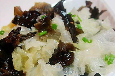 葱油芥味双耳