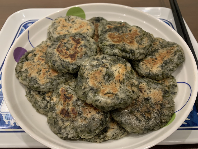 芋泥蒿子粑粑的做法