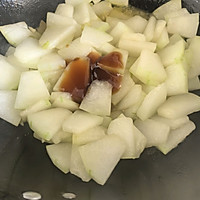 蚝油虾米冬瓜的做法图解5