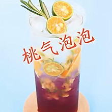 夏日冰饮丨桃气泡泡