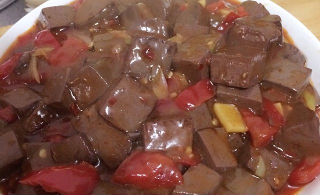 泡椒鸭血