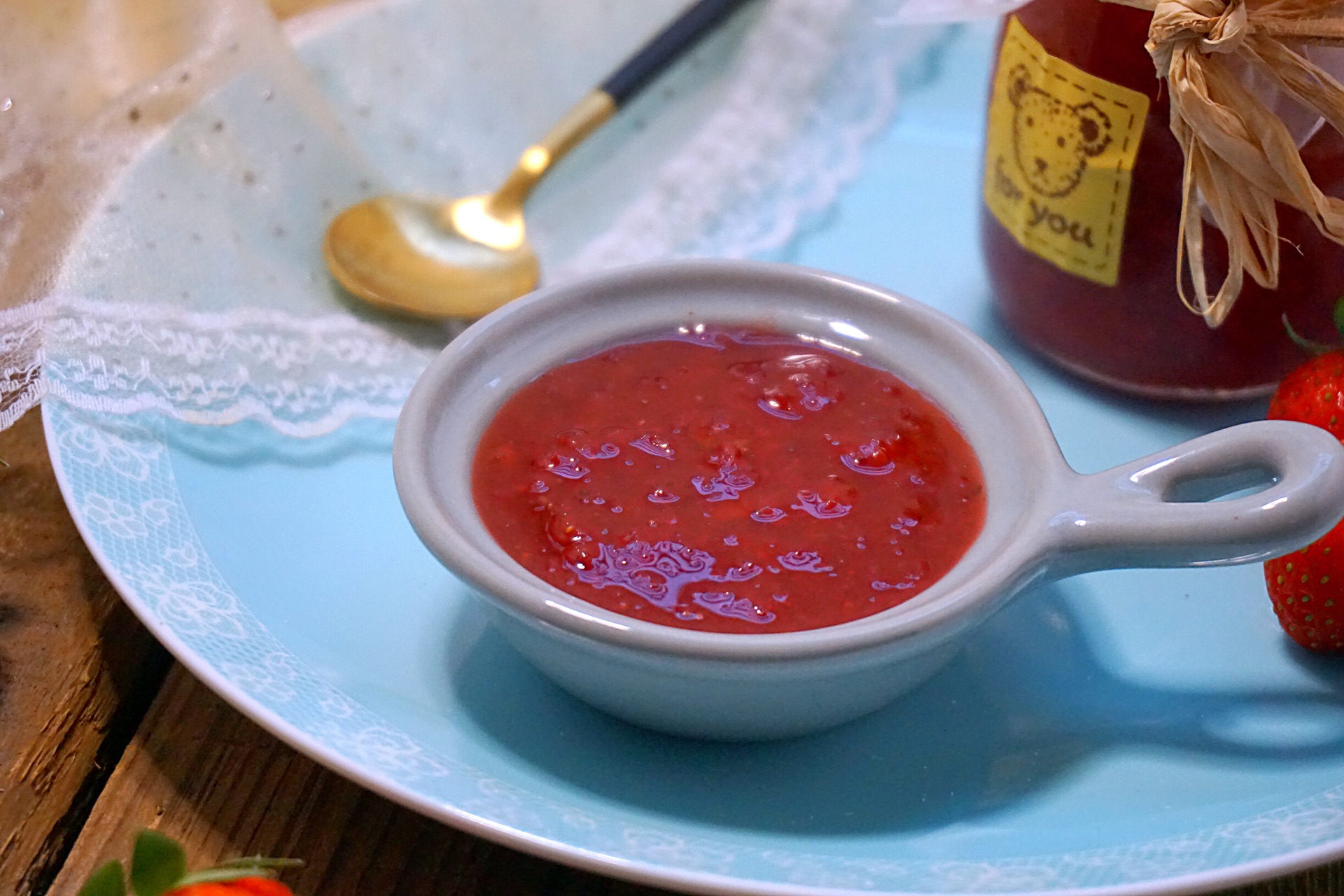 自制草莓酱,自制草莓酱的家常做法 - 美食杰自制草莓酱做法大全