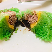 班兰糯米肉粽的做法图解7
