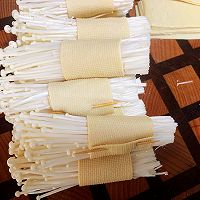 #名厨汁味，圆中秋美味#豆皮金针菇卷的做法图解4