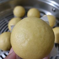玉米面豆沙包的做法图解3